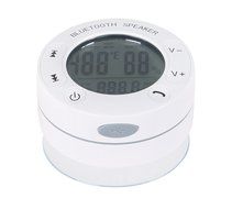 IreVoor Rechargeable Water Resistant Shower Bluetooth 3.0 Speaker - Portable Bluetooth Speaker With LCD Temperature... N4