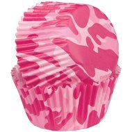Wilton Baking Cups, Standard, 75-Pack, Pink Camo