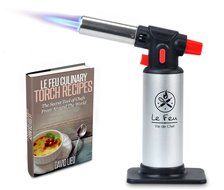 Vie De Chef Culinary Butane Torch - Best Creme Brulee Torch For Professional Kitchen &amp; Baking Use - The Perfect... N3