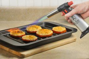 Vie De Chef Culinary Butane Torch - Best Creme Brulee Torch For Professional Kitchen &amp; Baking Use - The Perfect... N6