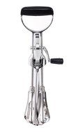 Best Rotary Egg Beater by ClickDamzon ~ Stainless Steel \ Plastic , Black Plastic Handle &amp; Crank ~ Manual Egg... N8
