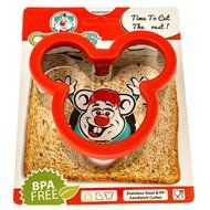 Crusty&#039;s Mickey Mouse Sandwich Cutter - High Quality Stainless Steel Crust &amp; Cookie Cutter