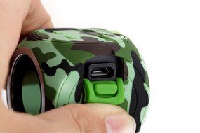 Waterproof Bluetooth Speakers,Audio Monster Mini Portable Mountaineering Speaker V4.1 with Hook for iPhone Samsung... N3