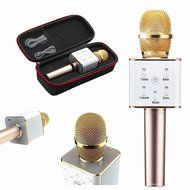 Wogiz Q7 Wireless Handheld Microphone Portable KTV Karaoke Stereo Player Bluetooth For Smart Phones iPhone/iPad...
