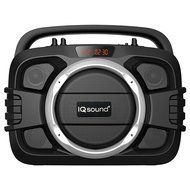 SuperSonic Wireless SoundBox - Toughneck Portable Audio System, Red (IQ-2400 Red) N3