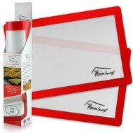Premium Silicone Baking Mats 2PC Set, Heim Concept Professional Grade Non-Stick And Heat Resistant Liner Cooking... N3
