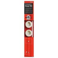 C2G/ Cables To Go 16316 Wiremold Flat Screen TV Cord and Cable Power Kit N2