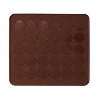 &quot;Pink Silicone Pastry Muffin Cake Macaron Oven Baking Mould Sheet Mat&quot; shopping N2