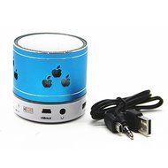 Smileto New Pattern Mini Bluetooth Speaker Apple LED Light Wireless Smart Hands Free Speaker With FM Radio Support... N13