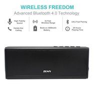 ZONV Portable Wireless Bluetooth Speaker 20W Output HD Bass Built-in Mic,Dual-Driver Portable Speakerphone with... N2