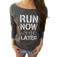 AIMTOPPY Women Loose Tops Long Sleeve T-Shirt Casual Blouse (M, Purple) N6