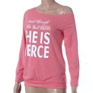 AIMTOPPY Women Loose Tops Long Sleeve T-Shirt Casual Blouse (M, Purple) N13