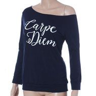 AIMTOPPY Women Loose Tops Long Sleeve T-Shirt Casual Blouse (M, Purple) N18