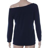 AIMTOPPY Women Loose Tops Long Sleeve T-Shirt Casual Blouse (M, Purple) N19
