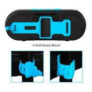 Jabees Beatbox Bi Portable Waterproof Bluetooth Wireless Bike Speakers with Built-in Bike Mount for Cycling Outdoor... N17