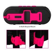 Jabees Beatbox Bi Portable Waterproof Bluetooth Wireless Bike Speakers with Built-in Bike Mount for Cycling Outdoor... N23