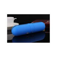 SIO Capsule-Shaped Dual-Speaker Wireless Bluetooth Speaker System with TF Card Slot,Built-in Microphone Pill Car... N11