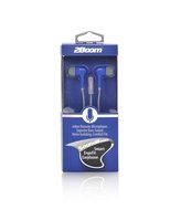 2BOOM Sound Boom Noise Isolating Wired Earbuds White Headphones with Microphone and Volume Control White N5