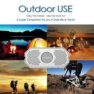 Docooler THECOO 710K Waterproof Shockproof Dustproof Bluetooth Speaker Dual Acoustic Driver Hands-free w/ Mic... N6