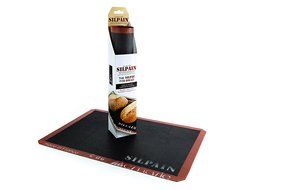 Silpat SN415290-02 Silpain Premium Non-Stick Silicone Baking Mat for Bread, 11-5/8" by 16-1/2", Black