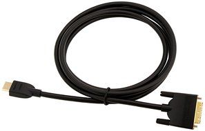 AmazonBasics HDMI to DVI Adapter Cable - 6 Feet (Latest Standard) N4