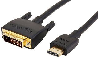 AmazonBasics HDMI to DVI Adapter Cable - 6 Feet (Latest Standard) N7