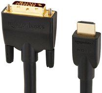 AmazonBasics HDMI to DVI Adapter Cable - 6 Feet (Latest Standard) N17