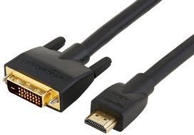 AmazonBasics HDMI to DVI Adapter Cable - 6 Feet (Latest Standard) N19
