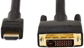 AmazonBasics HDMI to DVI Adapter Cable - 6 Feet (Latest Standard) N20