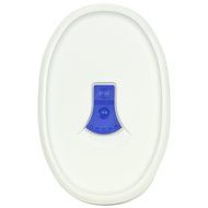 Corningware F-23-VPC 23oz French White Oval Pop-Ins Vented Lid (2 Pack) N3