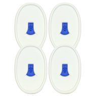 Corningware F-23-VPC 23oz French White Oval Pop-Ins Vented Lid (2 Pack) N4