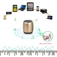 Mini Bluetooth Speaker Portable, Aibesser Built-in Mic with Selfie Camera Feature for iPhone ,Tablet (Blue) N9