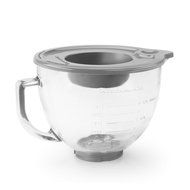 KitchenAid K5GB 5-Qt. Tilt-Head Glass Bowl with Measurement Markings &amp; Lid