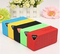 JCare Mini Bluetooth Speaker X3 TF USB FM Radio Wireless Portable Music Sound Box Subwoofer Loudspeakers with... N2