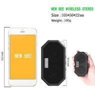 Bluetooth Speaker ,New Bee IP65 Water Resistant CSR Bluetooth 4.0 Handsfree Portable Indoor / Outdoor Enhance... N4