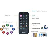 Bluetooth Speaker, YKSH Wireless Portable Color Ball Music Speaker with LED Lights and Multifunctional Remote... N5