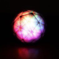 Bluetooth Speaker, YKSH Wireless Portable Color Ball Music Speaker with LED Lights and Multifunctional Remote... N7