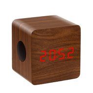 FANGDA Bluetooth Stereo Speaker Clock Kit with Alarm Functions and LED Display - Works With Smartphones , Tablets...