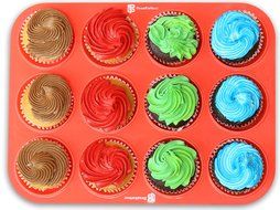 24-PACK DecoBros Silicone Baking Muffin Cup Cupcake Liners Molds Set N7