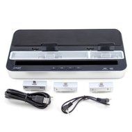 ipega elegant Multi-function Stand style Charging Dock with Speaker for iPhone /iPad /iPod /Samsung (Black) N4