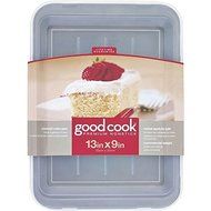 PAN CAKE NONSTICK W/CVR 13X9IN