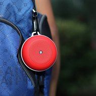 Aolyty Mini Ultra Portable Wireless Bluetooth Speaker Metal Hook Loop for Outdoor Sports Travel Bicycle Cycling... N8