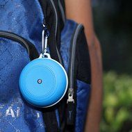 Aolyty Mini Ultra Portable Wireless Bluetooth Speaker Metal Hook Loop for Outdoor Sports Travel Bicycle Cycling... N11