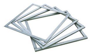 Square Ganache Frame Size: L 15 3/4&quot; x W 15 3/4&quot; x H 1/8&quot; (3 mm)