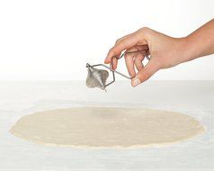 Harold Import Company Mrs. Anderson&#039;s Baking Spring-Action Flour Duster, Stainless Steel, Silver N2