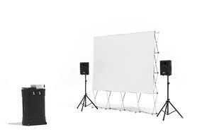 10' Backyard Theater Systems(tm) W/Optoma Projector+WiFi