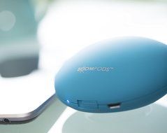 Boompods Downdraft 3 Watt Wired Portable Rechargeable Speaker with Micro USB Charging Cable and Audio Cable N7