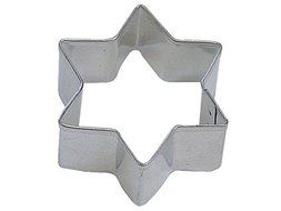 R&amp;M Star Six Point 2&quot; Cookie Cutter in Durable, Economical, Tinplated Steel