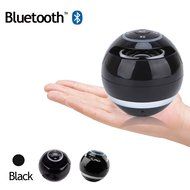 Unbruvo Speaker Mini Portable Wireless Handsfree Built-in Mic for iPhone Samsung - Black