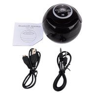 Unbruvo Speaker Mini Portable Wireless Handsfree Built-in Mic for iPhone Samsung - Black N5
